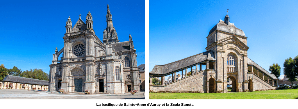 Basilique sainte anne d'Auray et scala sancta
