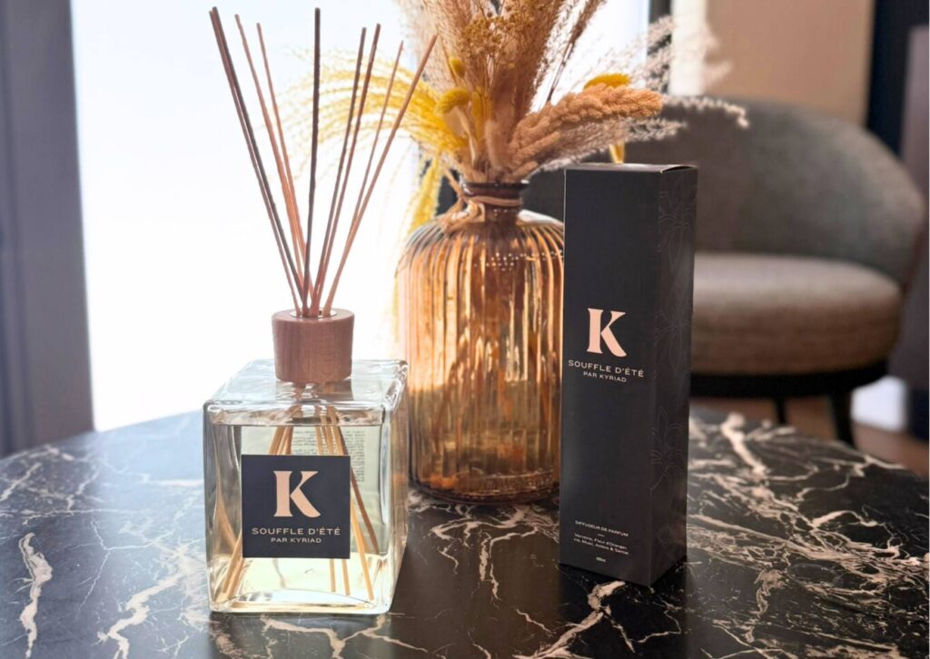 UN SOUFFLE D’ÉTÉ À VANNES : NOUVEAU PARFUM D’AMBIANCE KYRIAD | parfum d ambiance KY 2 ConvertImage parfum d'ambiance Kyriad souffle d'été
